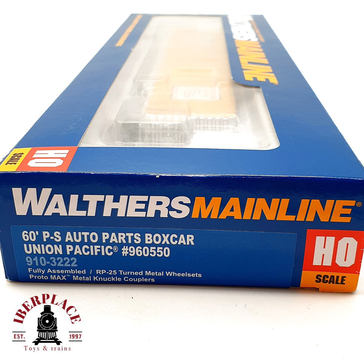 ♻️ ✨ Walthers 910-3222 Vagon Boxcar 60' UP Union Pacific 960550 Escala H0 1:87