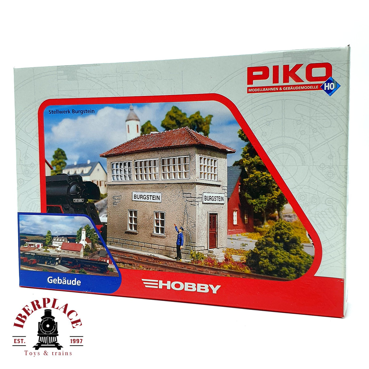 ♻️ ✨ Piko 61821 Torre de Control Stellwerk Burgstein Kit Edificio Escala H0 1:87