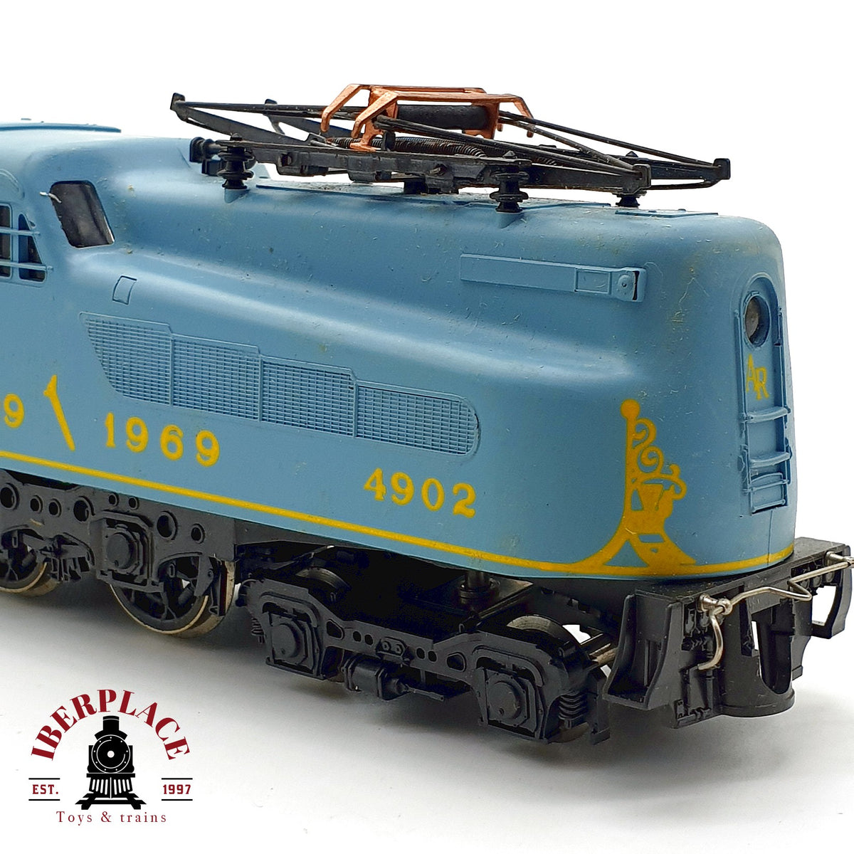 ♻️🛠️ Rivarossi AHM 5163 Locomotora Electrica GG1 GG-1 PRR Escala H0 1:87
