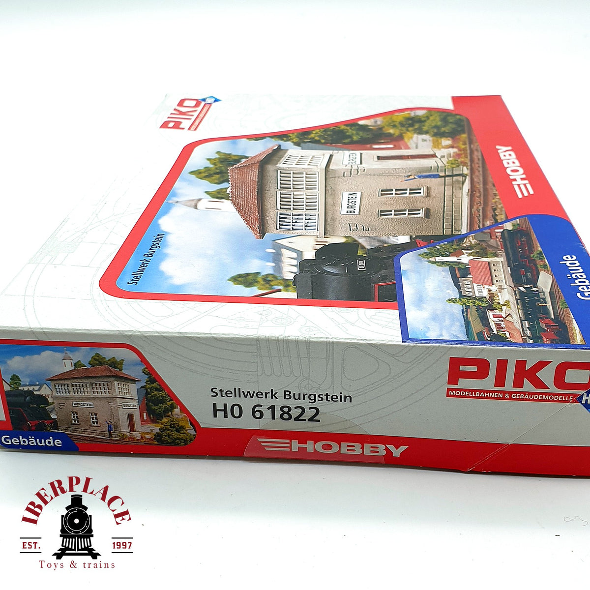 ♻️ ✨ Piko 61821 Torre de Control Stellwerk Burgstein Kit Edificio Escala H0 1:87