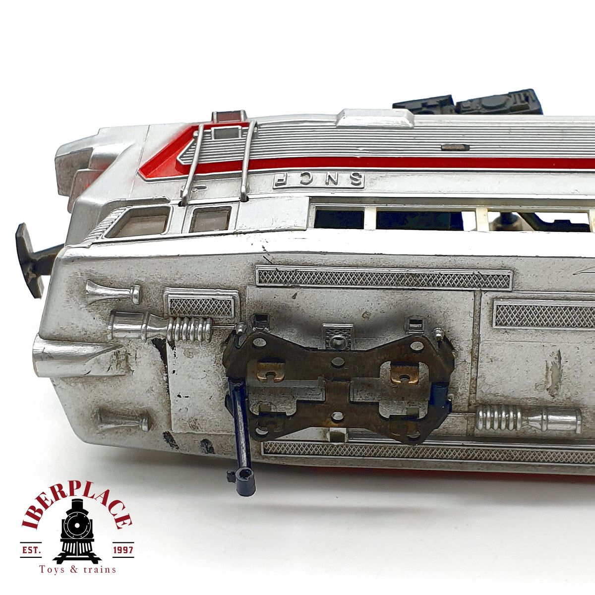 ♻️🛠️ Jouef locomotora CC 40101 sin motor + 2 vagones TEE SNCF restaurar repuestos DC Escala H0 1:87