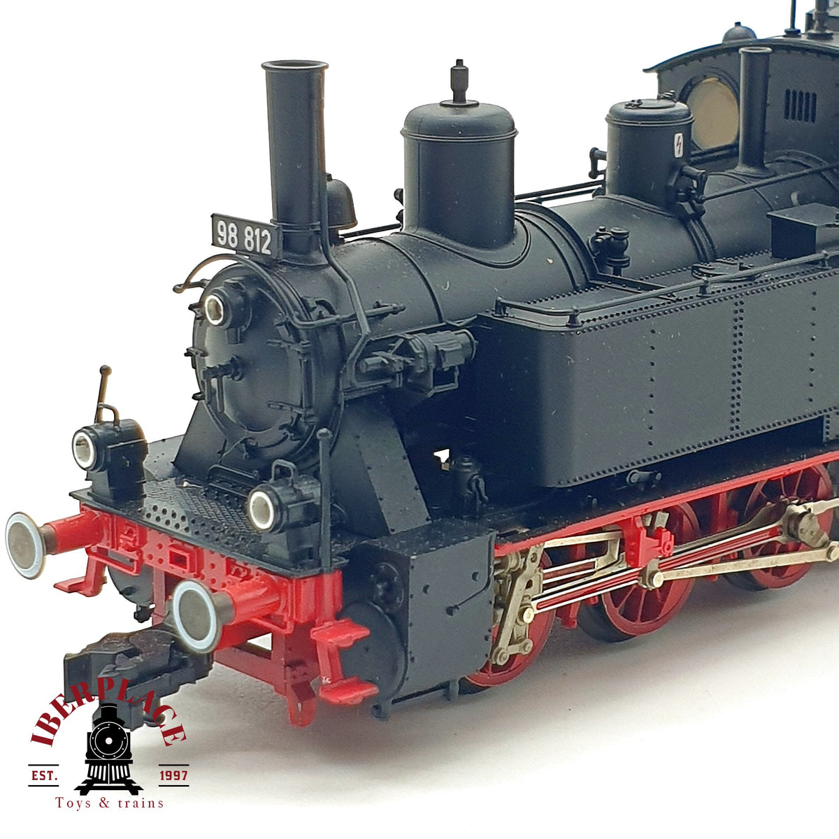 ♻️✨ Fleischmann Locomotora vapor BR 98 812 DB Ep III Tenderlok GtL 4/4 H0 Escala H0 1:87