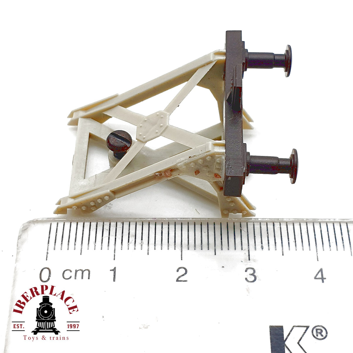 ♻️ 🚂 Fleischmann 4x Prellbock Topes Vías Accesorios Escala H0 1:87