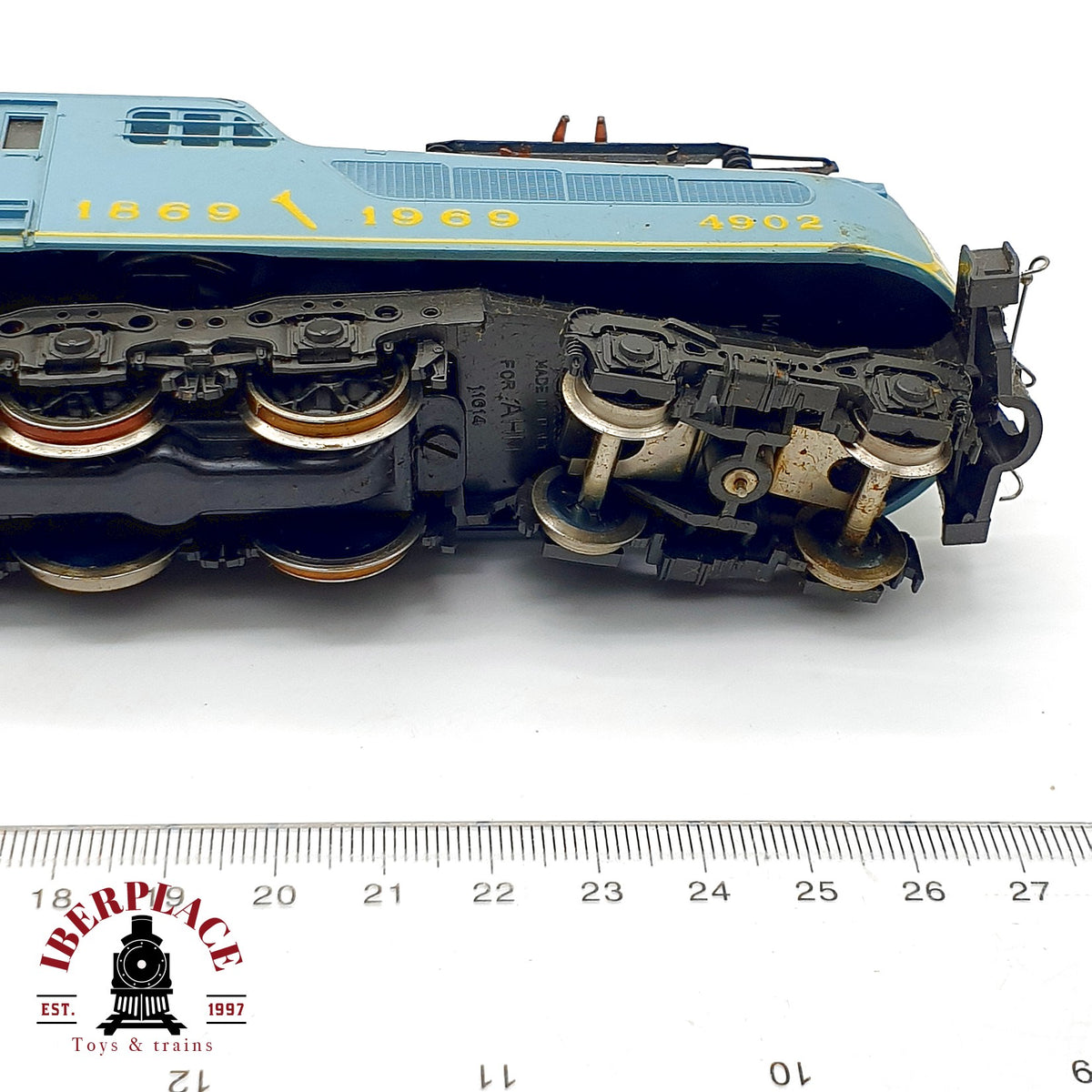 ♻️🛠️ Rivarossi AHM 5163 Locomotora Electrica GG1 GG-1 PRR Escala H0 1:87