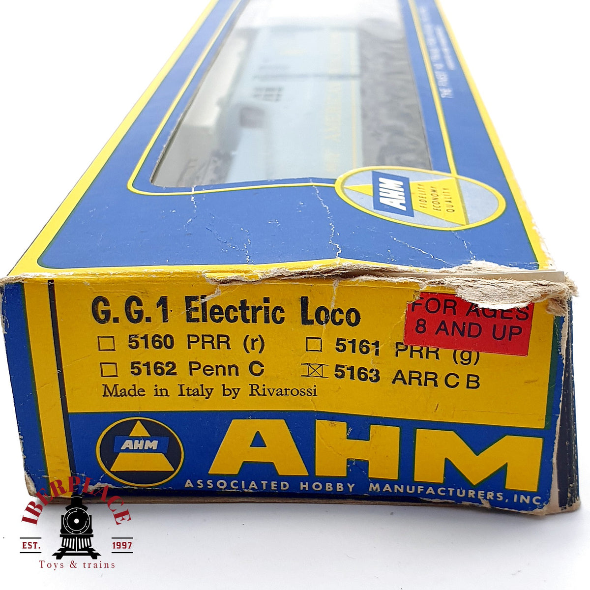 ♻️🛠️ Rivarossi AHM 5163 Locomotora Electrica GG1 GG-1 PRR Escala H0 1:87