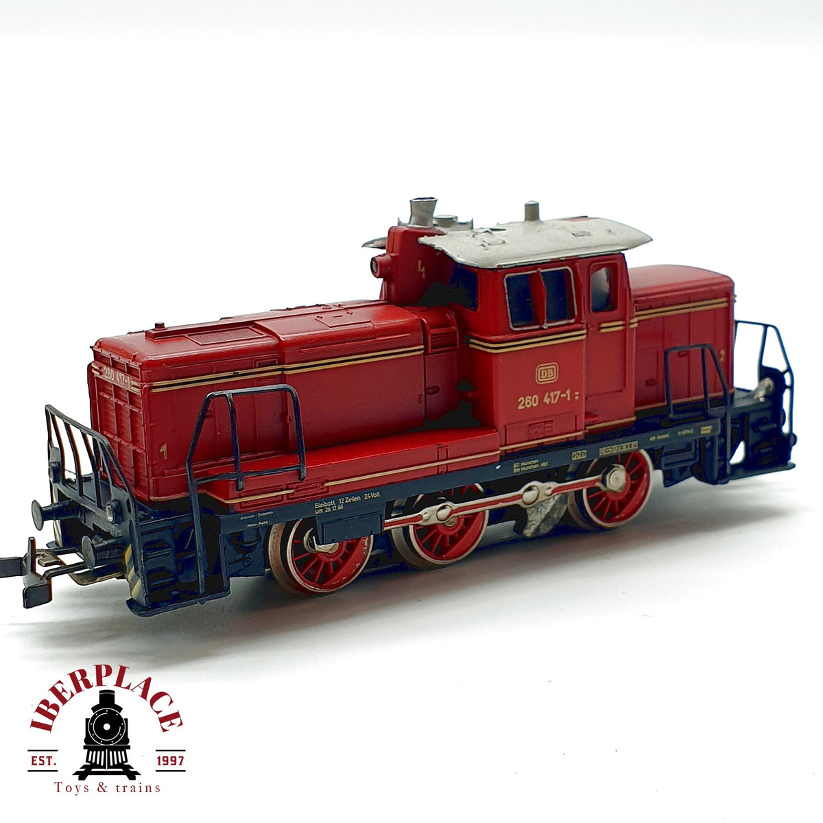 ♻️🚂 Märklin 3065 Locomotora BR 260 417-1 DB Ep IV AC Escala H0 1:87