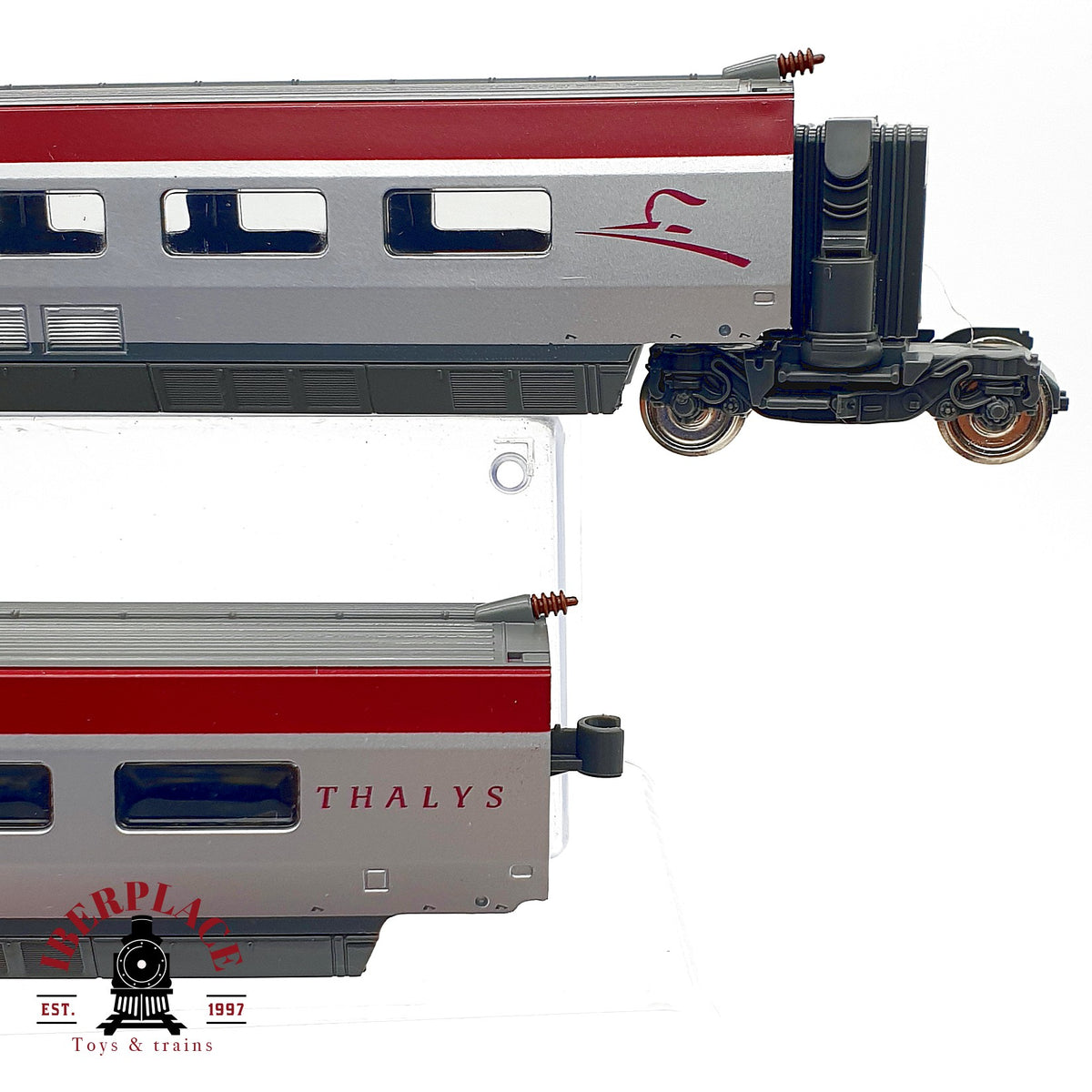 ♻️ 🚂 Mehano set 4 piezas Thalys tren alta velocidad SNCF Ep V DC Escala H0 1:87