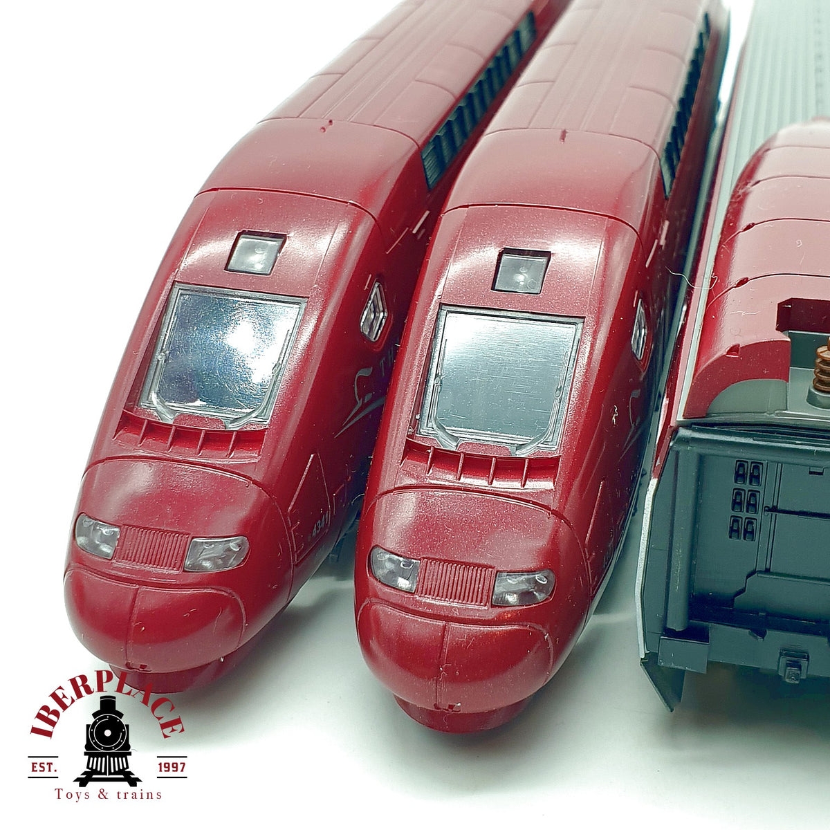 ♻️ 🚂 Mehano set 4 piezas Thalys tren alta velocidad SNCF Ep V DC Escala H0 1:87