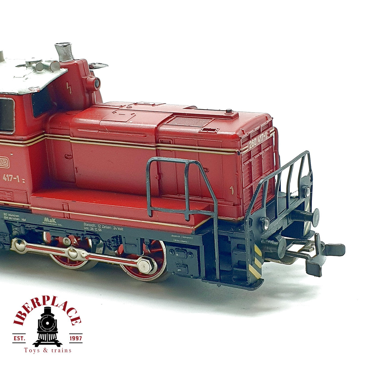 ♻️🚂 Märklin 3065 Locomotora BR 260 417-1 DB Ep IV AC Escala H0 1:87