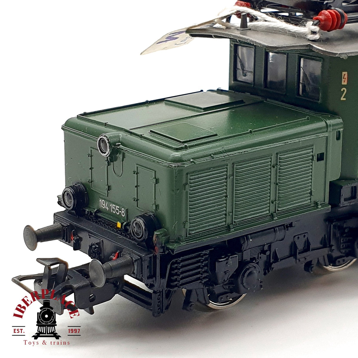 ♻️🛠️ Märklin Locomotora electrica cocodrilo BR 194 155-8 DB Ep IV AC H0 Escala H0 1:87