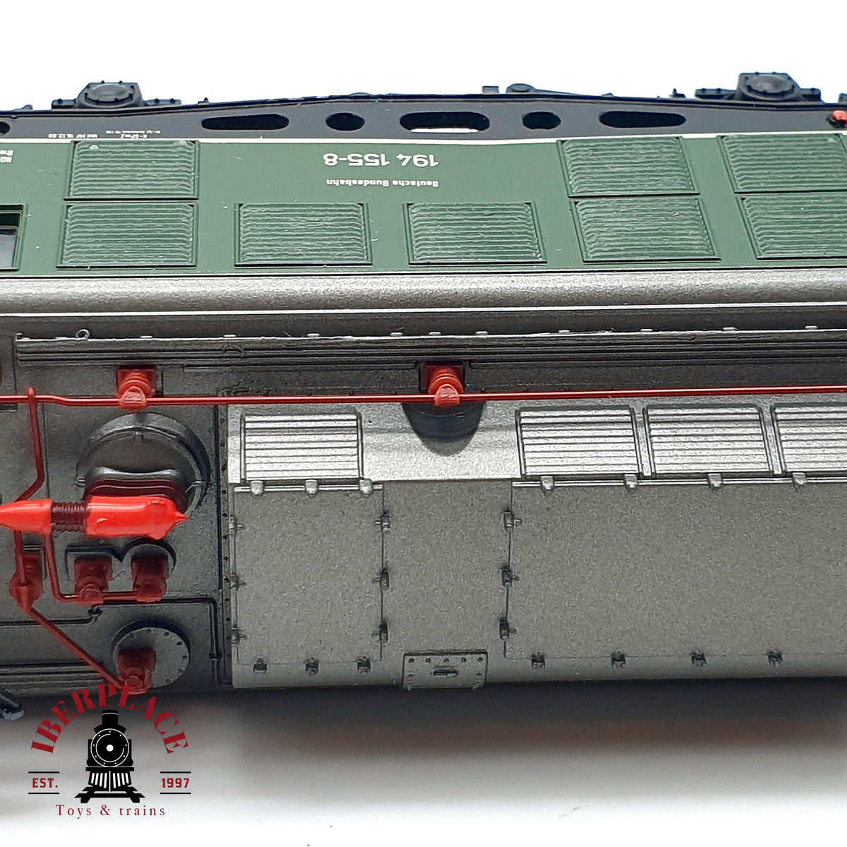 ♻️🛠️ Märklin Locomotora electrica cocodrilo BR 194 155-8 DB Ep IV AC H0 Escala H0 1:87