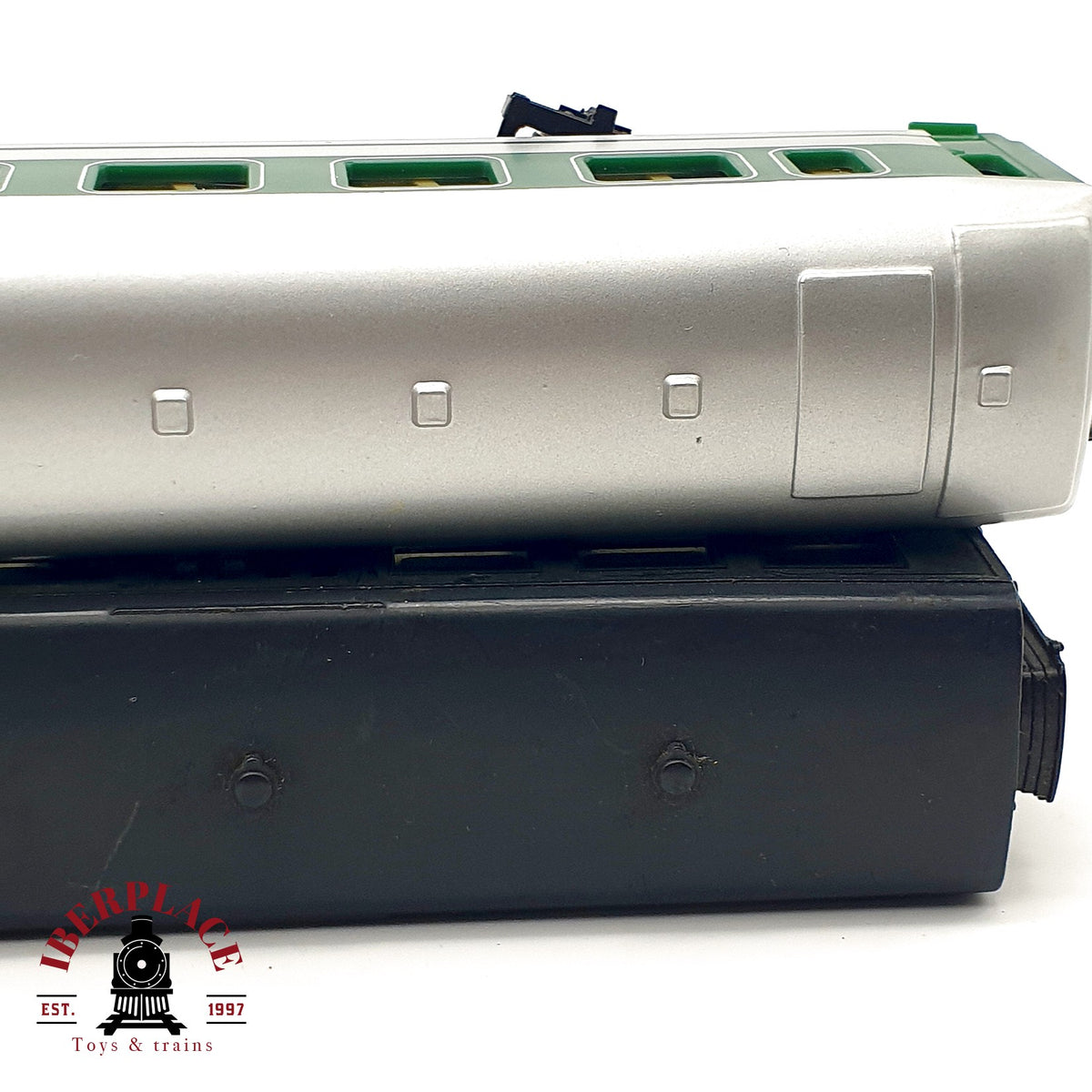 ♻️ 🚂 Lima Bachmann 2x vagones pasajero 2 vias y carga para vagon mercancia Escala H0 1:87