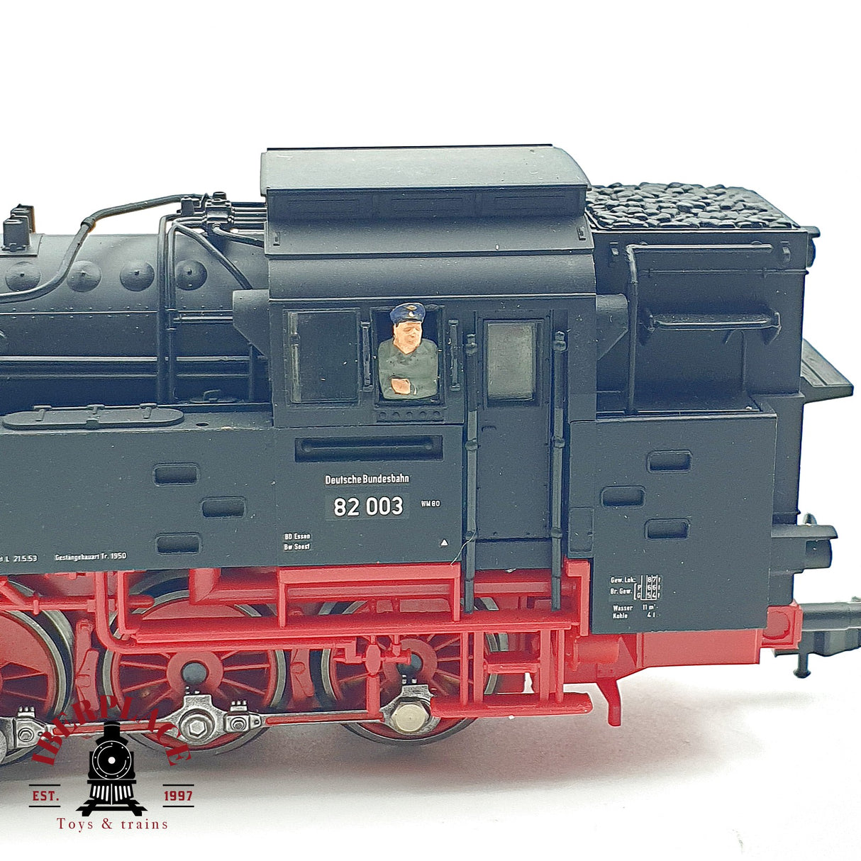 ♻️✨ PIKO 50044 locomotora vapor BR 82 003 DB epoca III Escala H0 1:87 DC