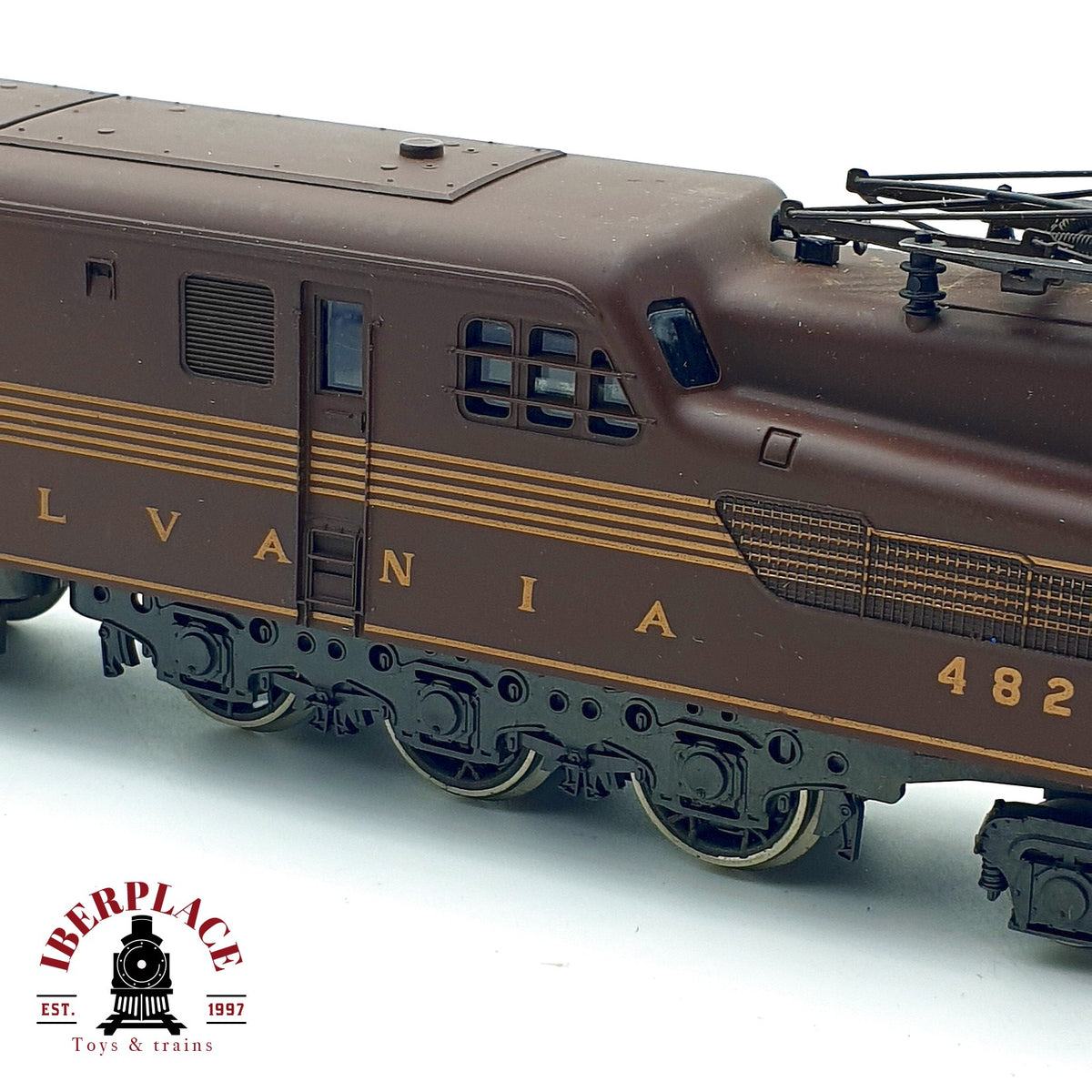 ♻️ ✨ Rivarossi AHM Locomotora Electrica GG1 GG-1 PRR 4828 Pennsylvania Escala H0 1:87
