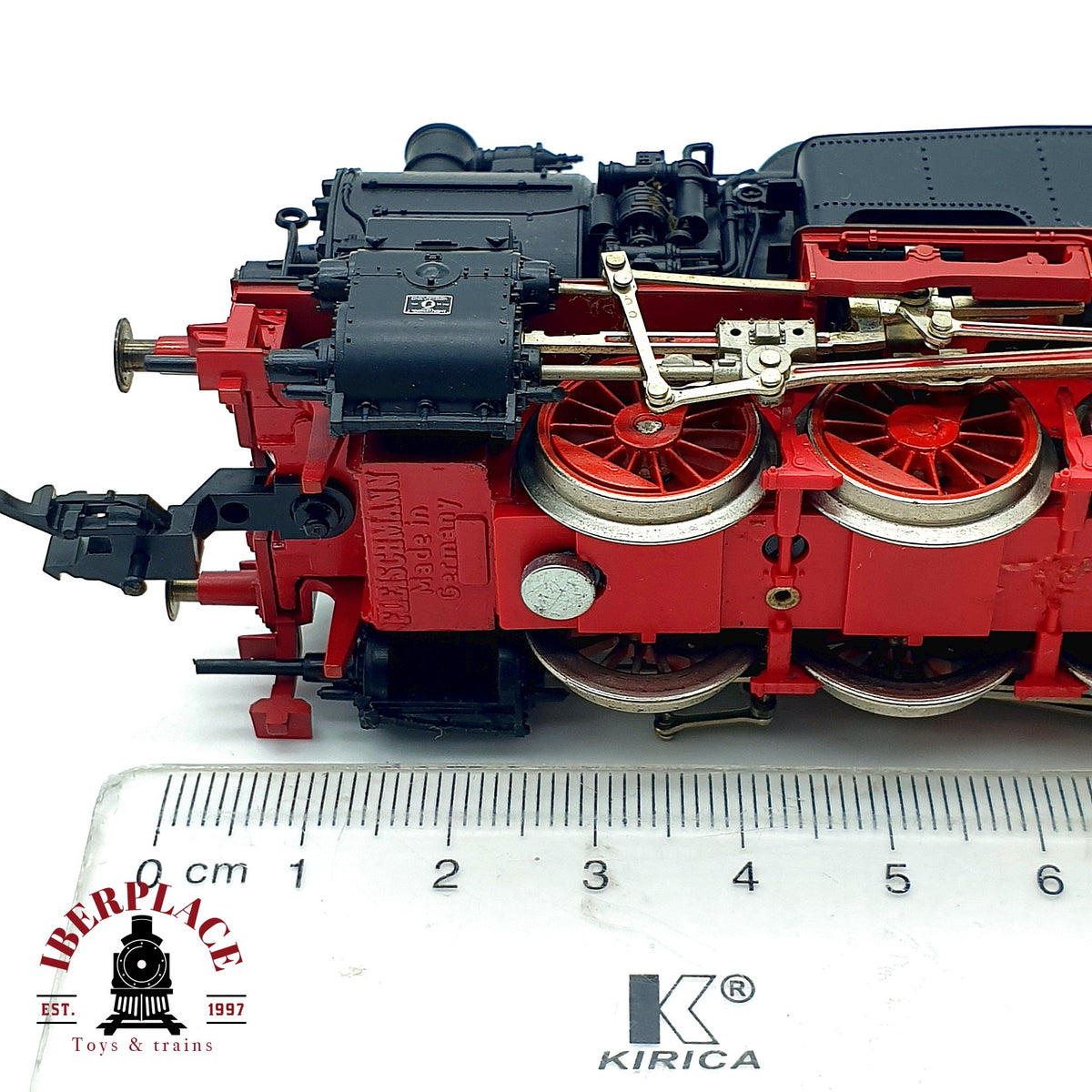 ♻️✨ Fleischmann Locomotora vapor BR 94 1613 DB Ep III DC Tenderlok T16.1 Escala H0 1:87