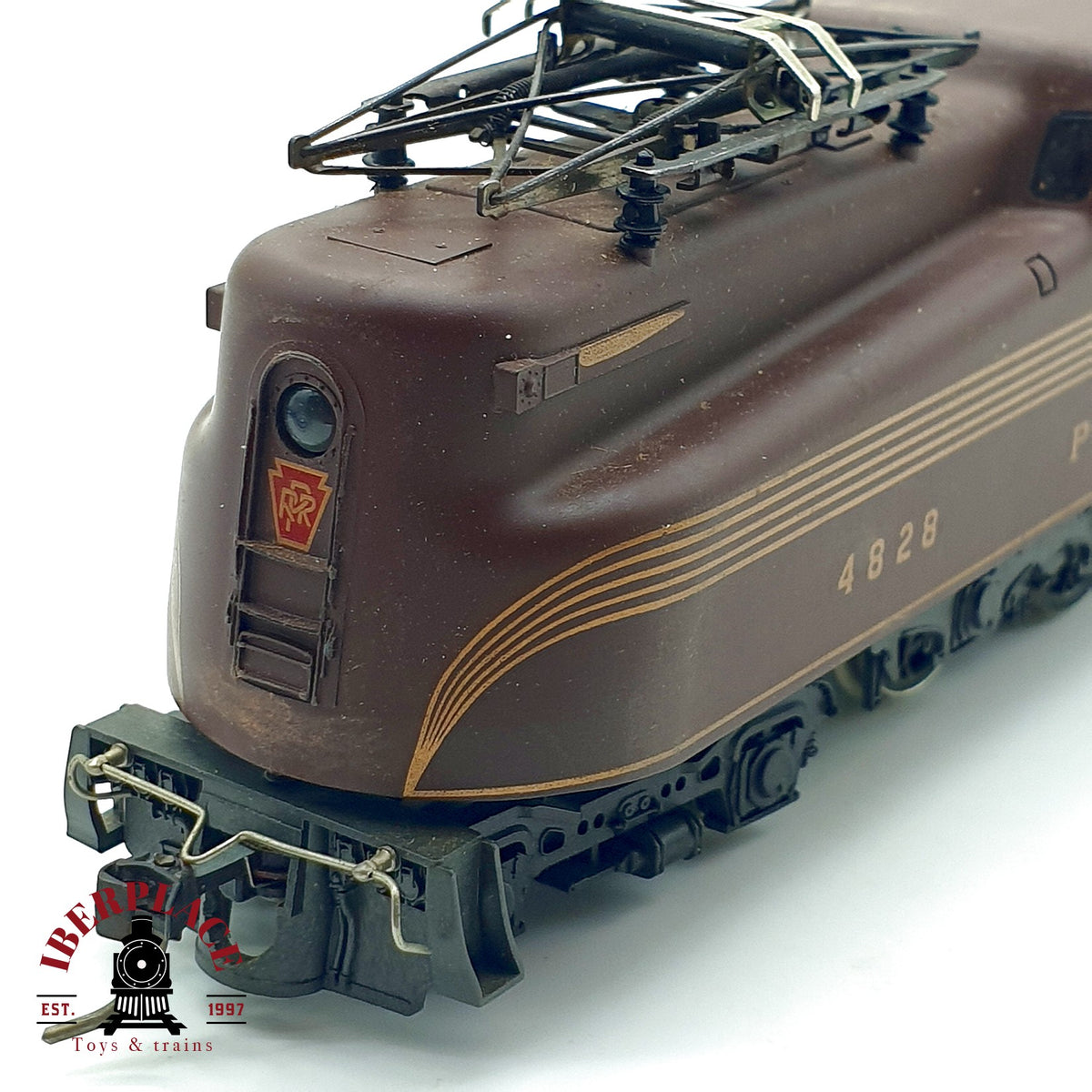♻️ ✨ Rivarossi AHM Locomotora Electrica GG1 GG-1 PRR 4828 Pennsylvania Escala H0 1:87