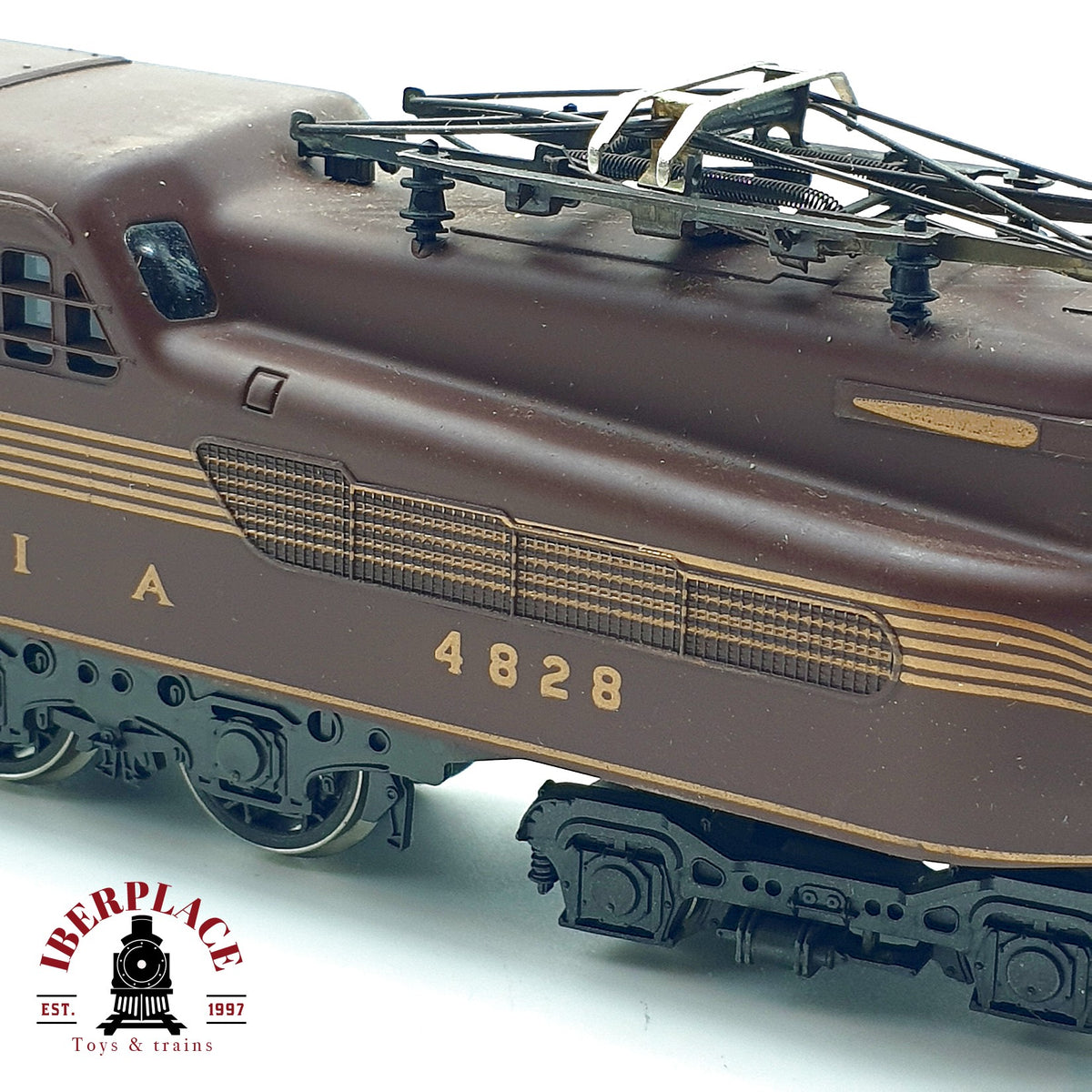♻️ ✨ Rivarossi AHM Locomotora Electrica GG1 GG-1 PRR 4828 Pennsylvania Escala H0 1:87