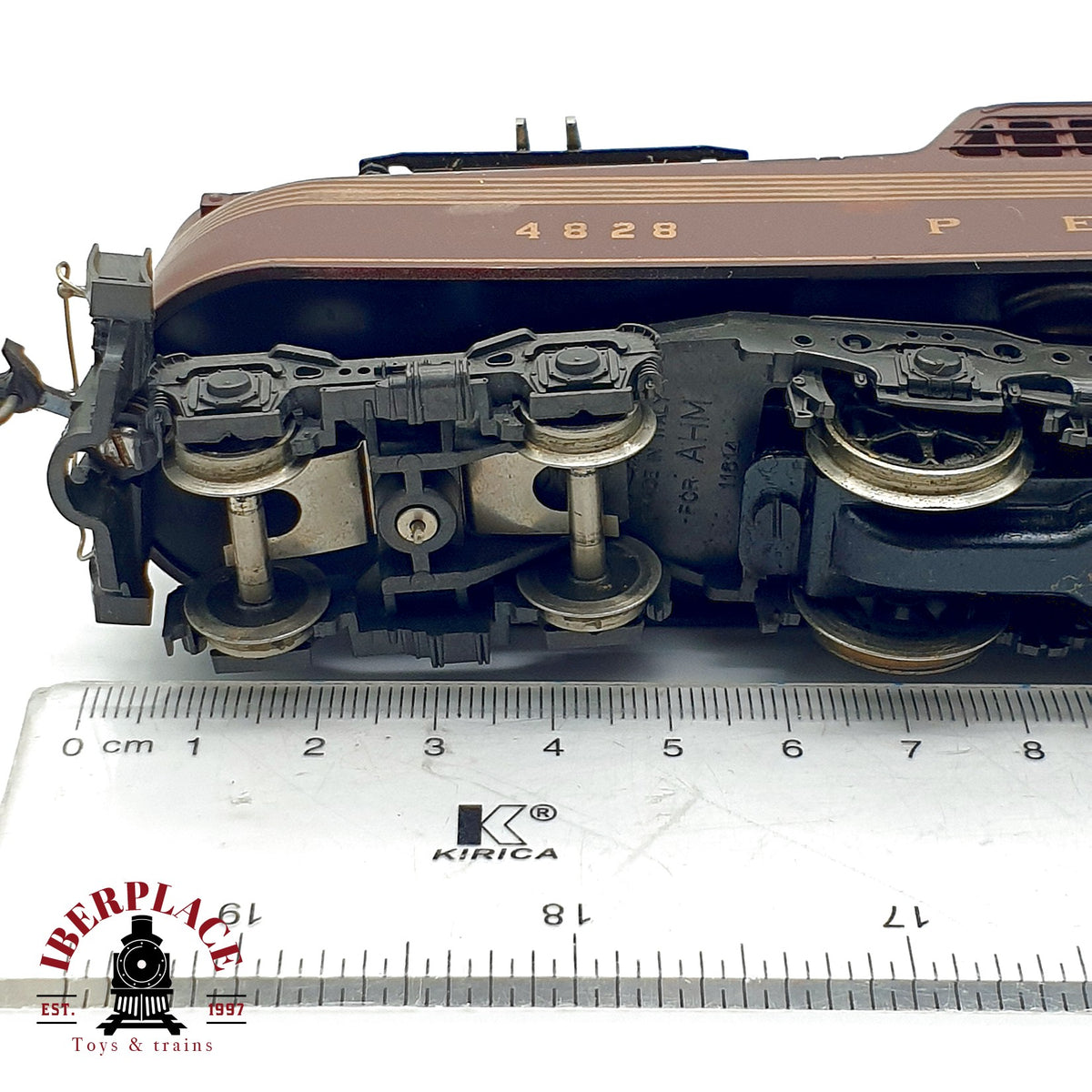 ♻️ ✨ Rivarossi AHM Locomotora Electrica GG1 GG-1 PRR 4828 Pennsylvania Escala H0 1:87