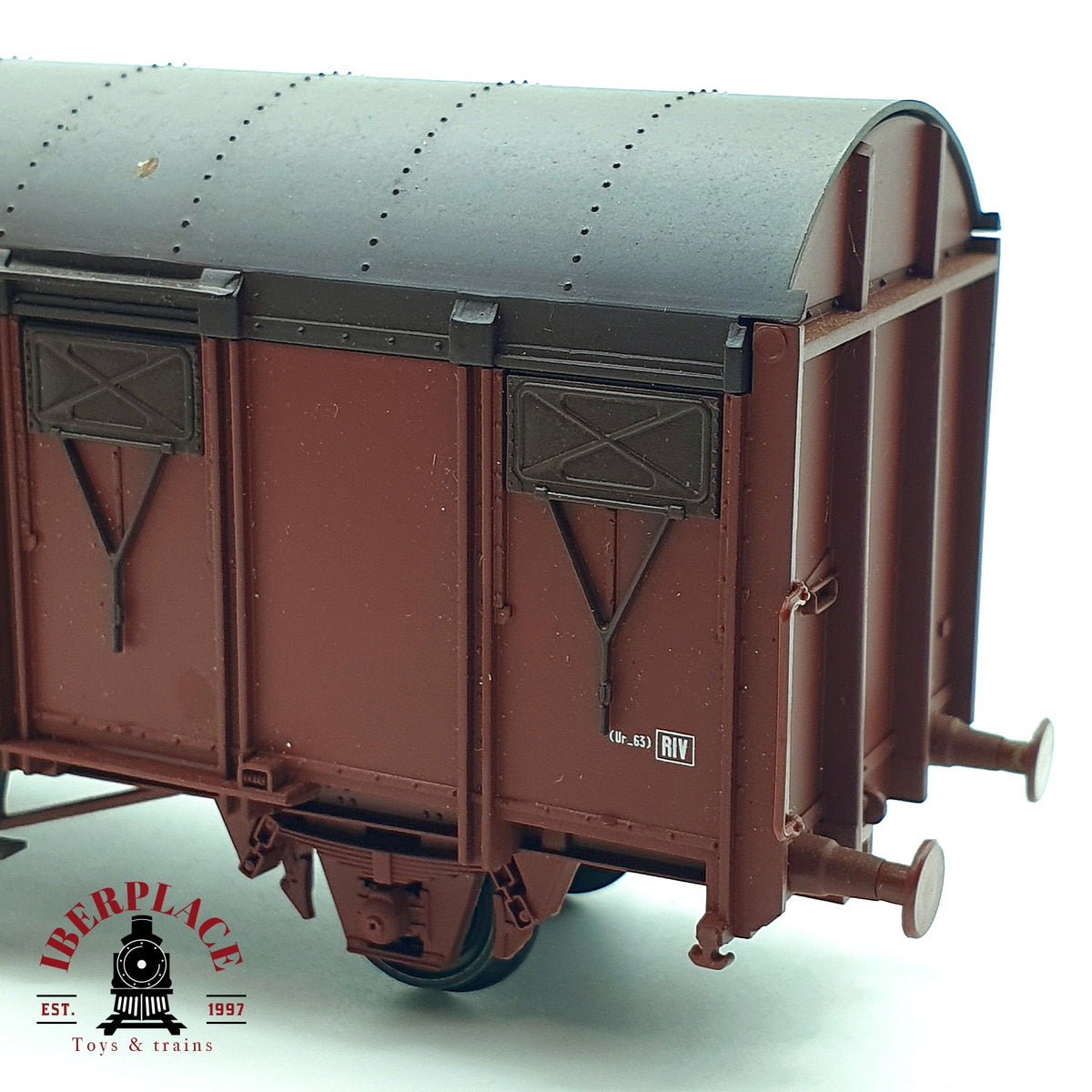 ♻️ ✨ Roco Vagon cerrado de mercancias SNCF SERNAM Ep DC IV Escala H0 1:87