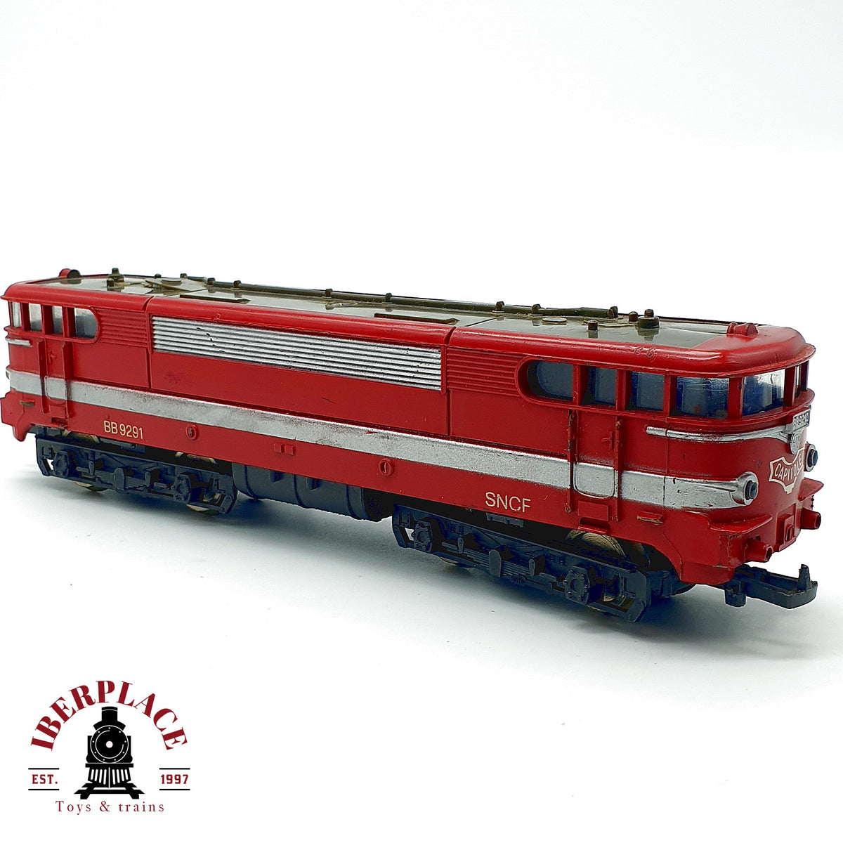 ♻️ 🛠️ Lima locomotora electrica BB 9291 Capitole SNCF roja restaurar piezas Escala H0 1:87