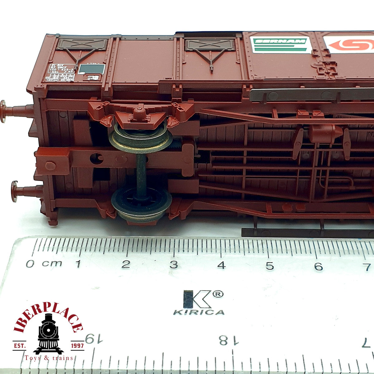 ♻️ ✨ Roco Vagon cerrado de mercancias SNCF SERNAM Ep DC IV Escala H0 1:87