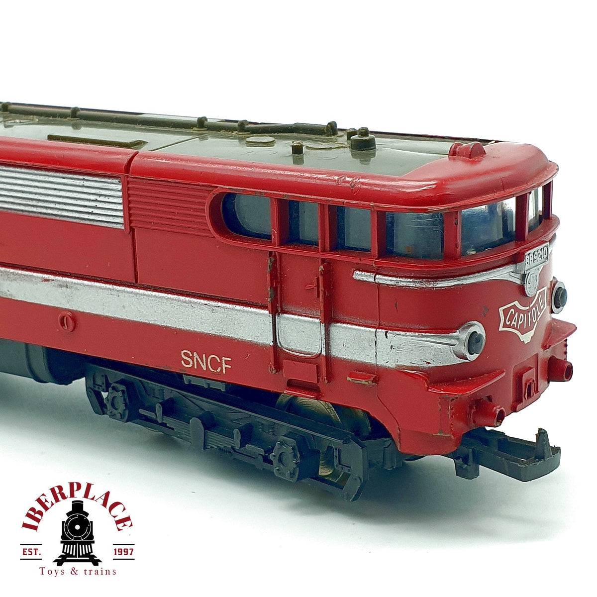 ♻️ 🛠️ Lima locomotora electrica BB 9291 Capitole SNCF roja restaurar piezas Escala H0 1:87