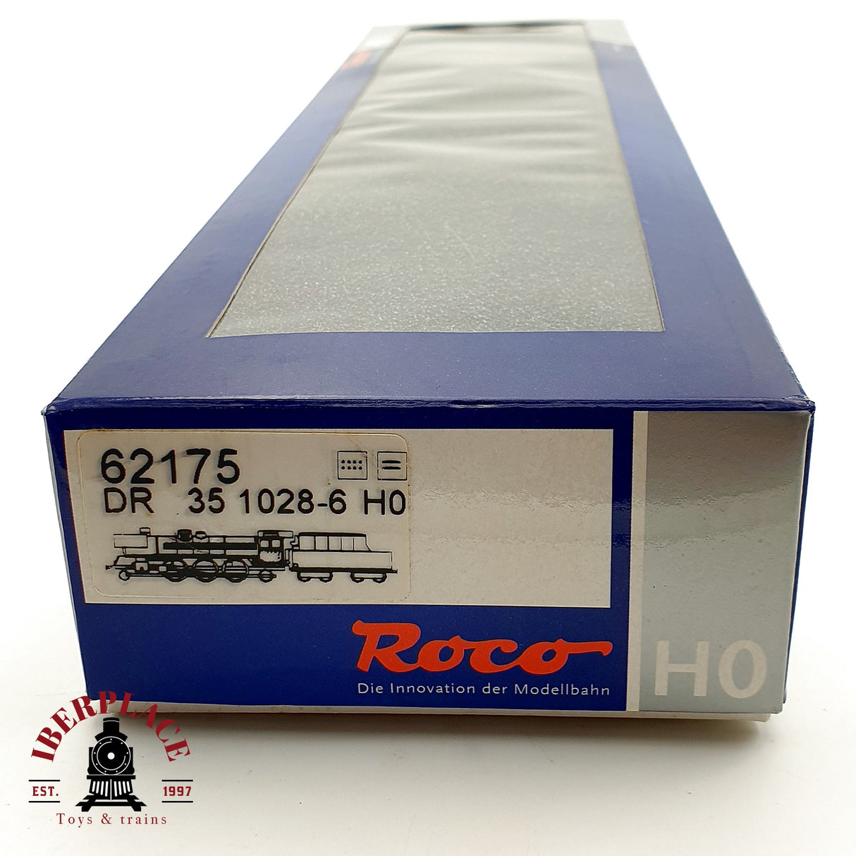 ♻️✨ Roco 62175 locomotora vapor BR 35 1028-6 DR epoca IV H0 1:87 DC