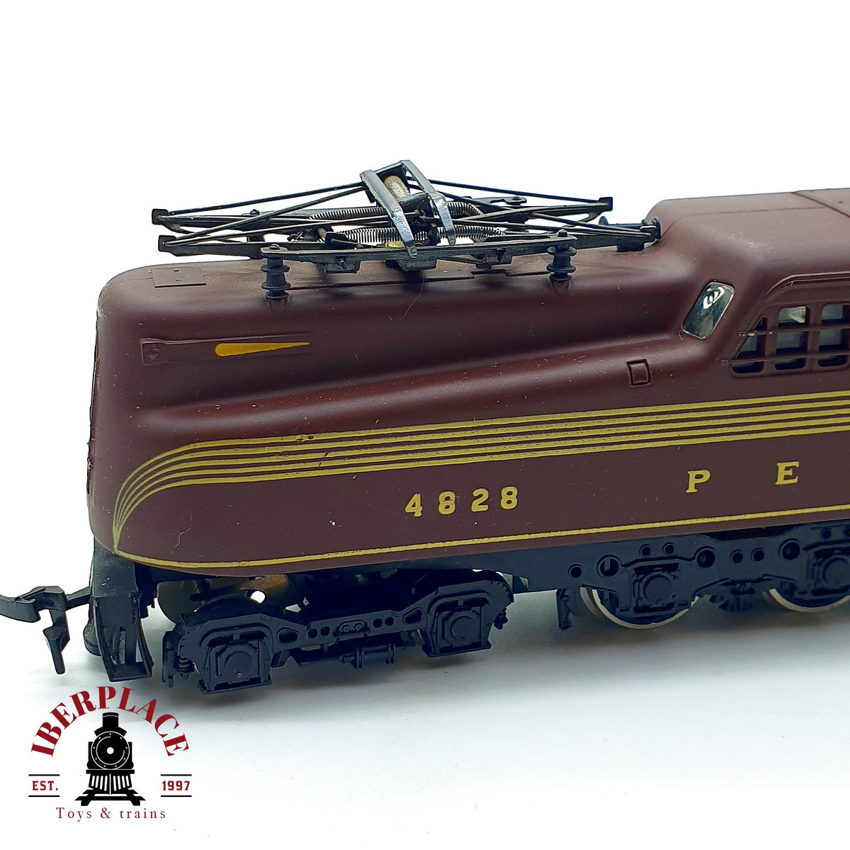 ♻️ 🚂 Mehano 9300 Locomotora Electrica GG-1 PRR 4828 Pennsylvania Escala H0 1:87