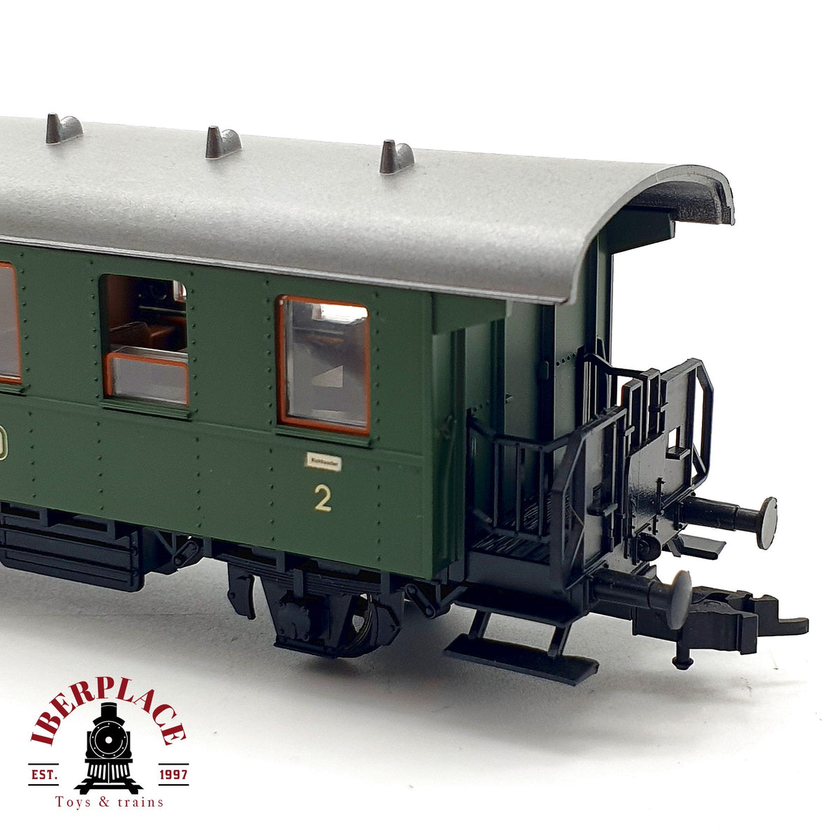 ♻️ ✨ Roco Vagon pasajeros 2 clase Bi DB Ep III Escala H0 1:87