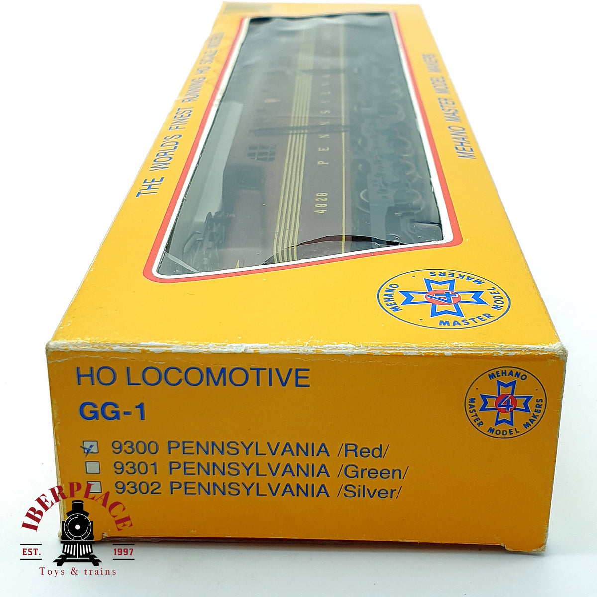 ♻️ 🚂 Mehano 9300 Locomotora Electrica GG-1 PRR 4828 Pennsylvania Escala H0 1:87