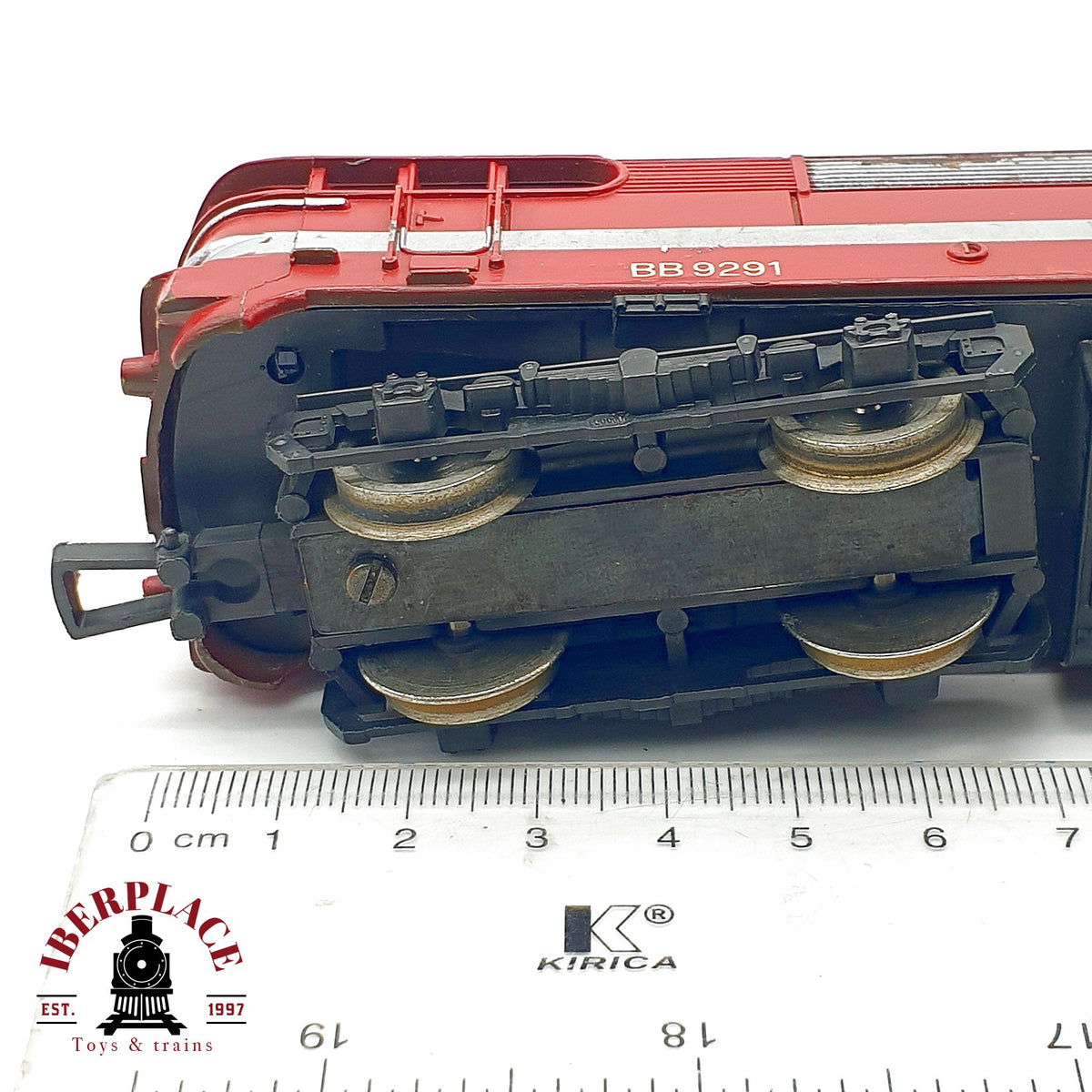 ♻️ 🛠️ Lima locomotora electrica BB 9291 Capitole SNCF roja restaurar piezas Escala H0 1:87