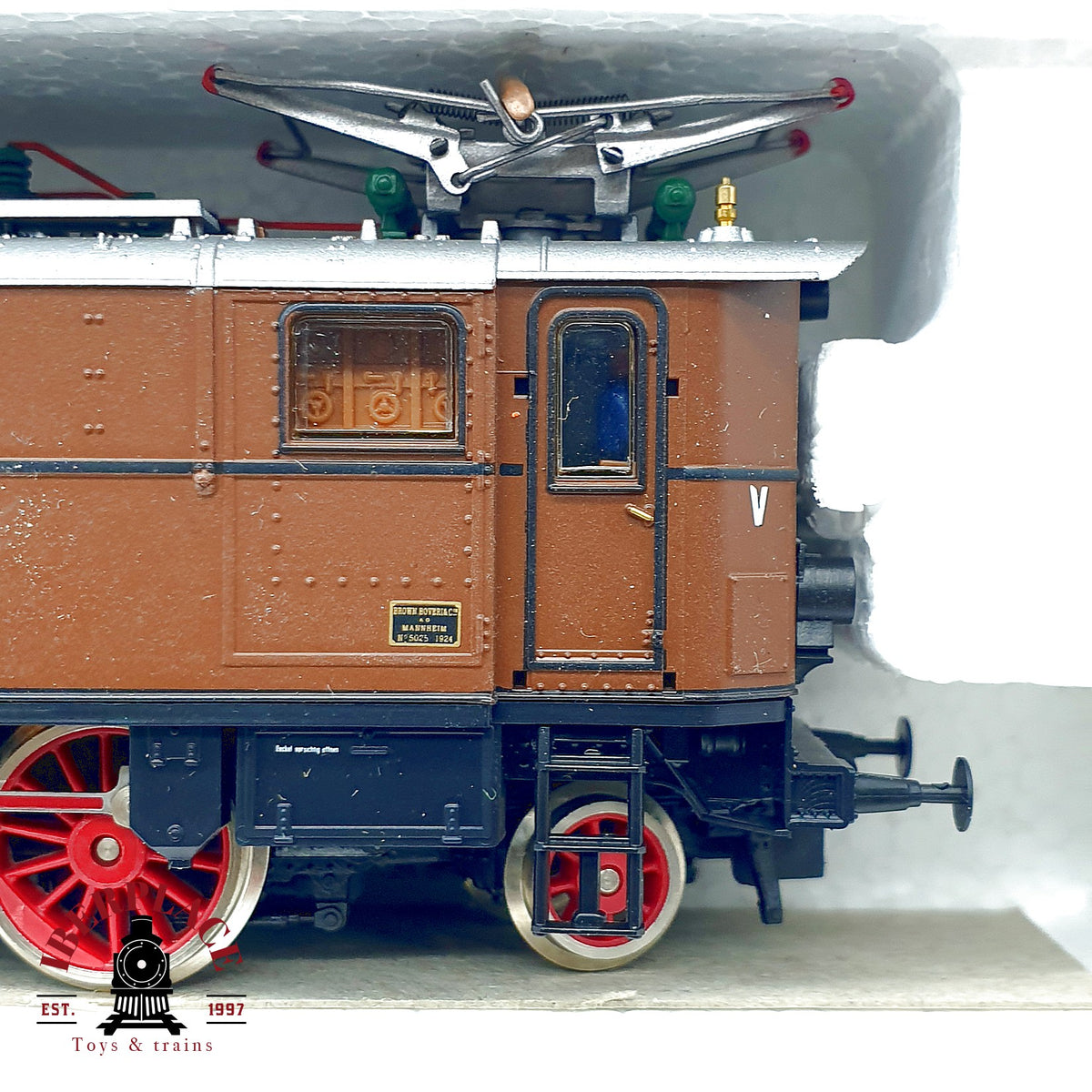 ♻️✨ Roco 43048 Tren EG 5 KPEV Locomotora + 3 Vagones Pasajeros DC Escala H0 1:87