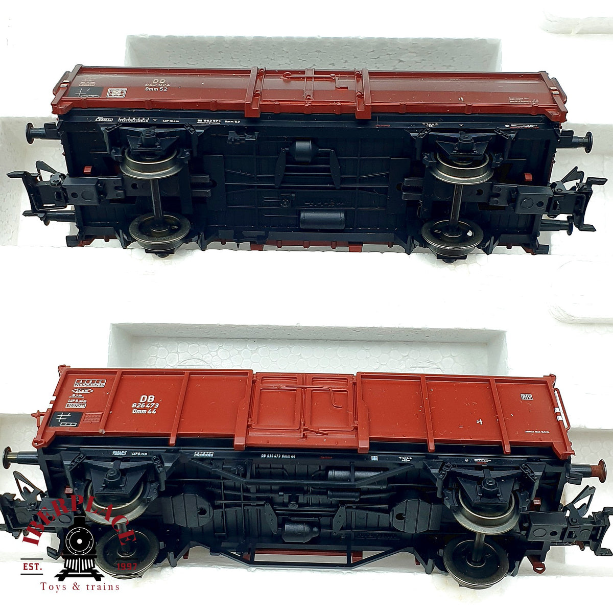 ♻️ ✨Märklin 46021 Set 6 vagones bordes abiertos Om 12 DB Ep III AC Escala H0 1:87