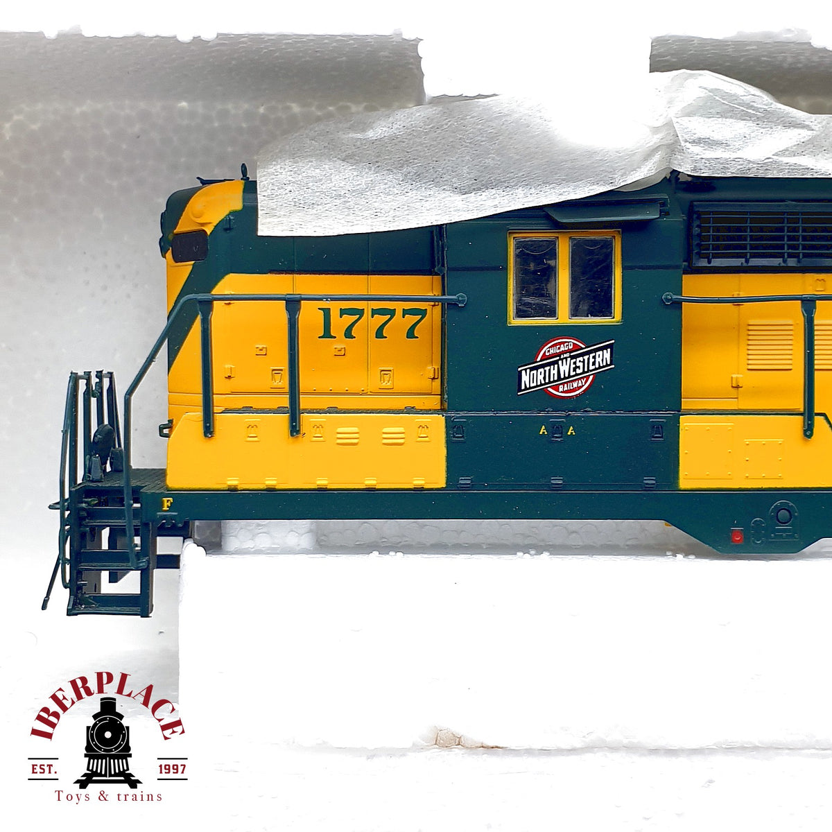 ♻️ ✨ Life-Like Proto 2000 H0 loco diesel EMD GP18 #1777 USA DC escala H0 1:87
