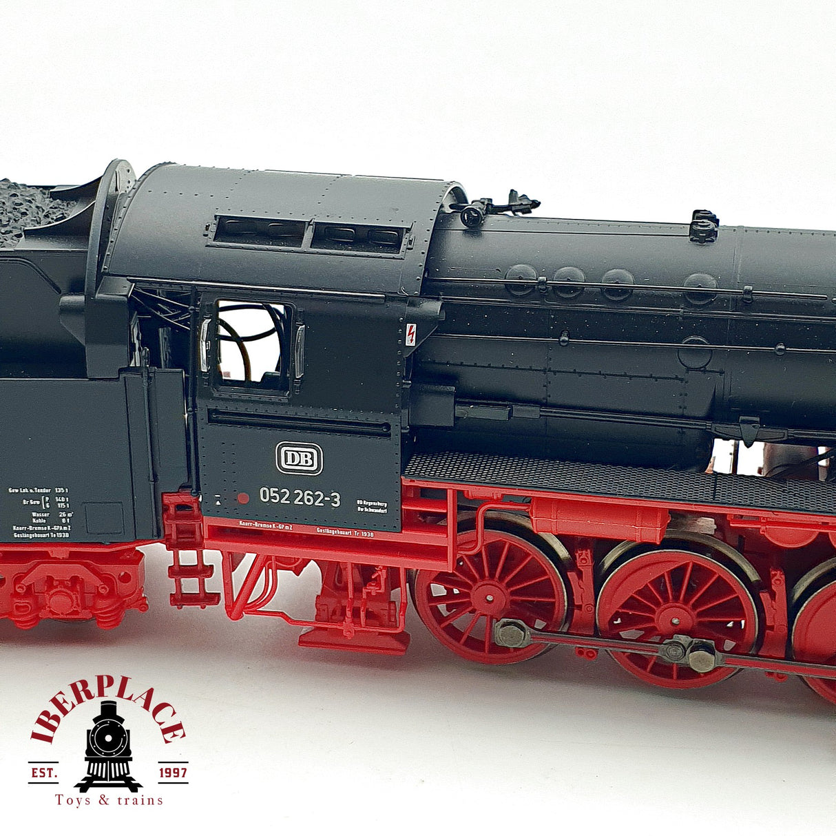 ♻️ ✨ Roco 62258 locomotora vapor 052 262-3 DB epoca IV H0 1:87 DC