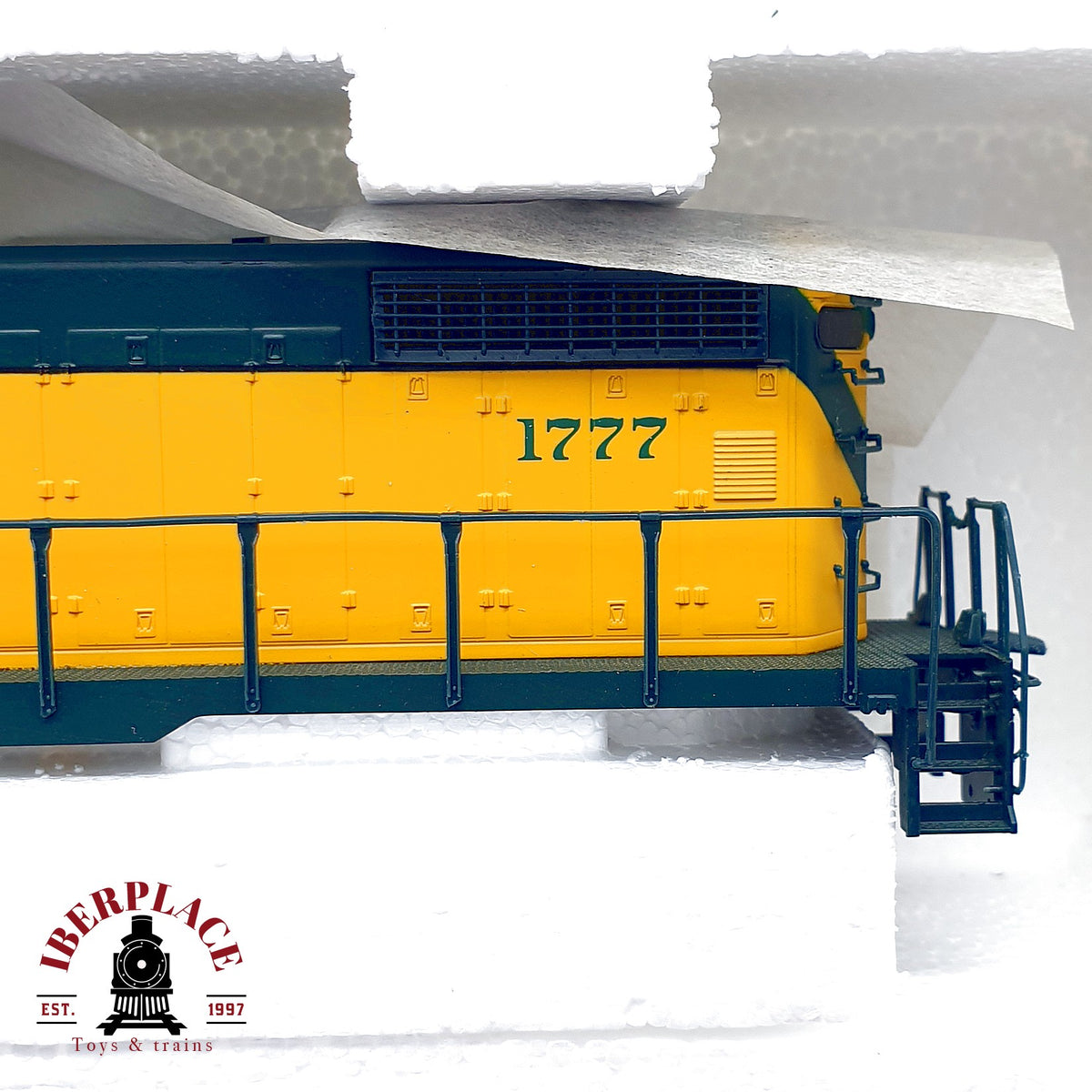 ♻️ ✨ Life-Like Proto 2000 H0 loco diesel EMD GP18 #1777 USA DC escala H0 1:87