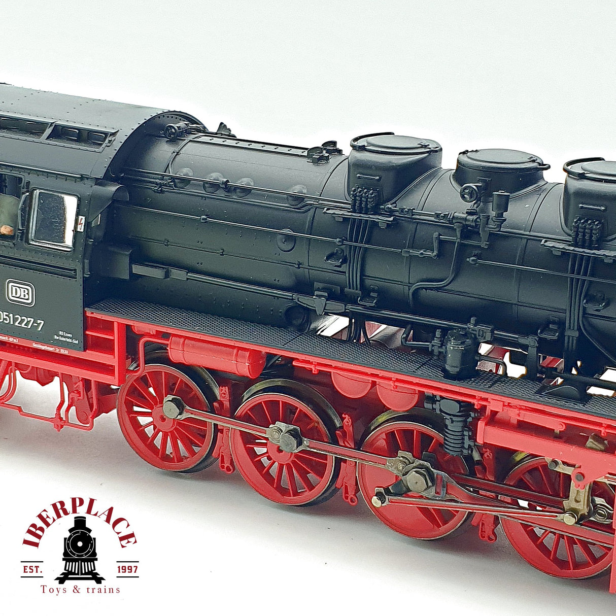 ♻️ ✨ Roco 62263 locomotora vapor 051 227-7 DB época IV H0 1:87 DC