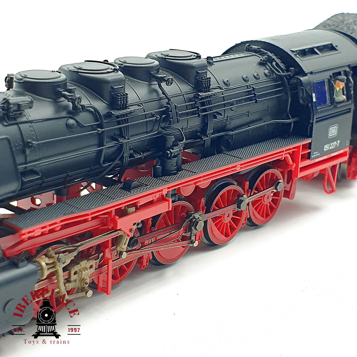 ♻️ ✨ Roco 62263 locomotora vapor 051 227-7 DB época IV H0 1:87 DC