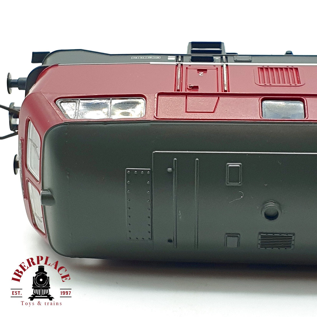♻️🚂 Roco Locomotora Diesel BR 215 060-5 DB Ep IV Rojo DC Escala H0 1:87