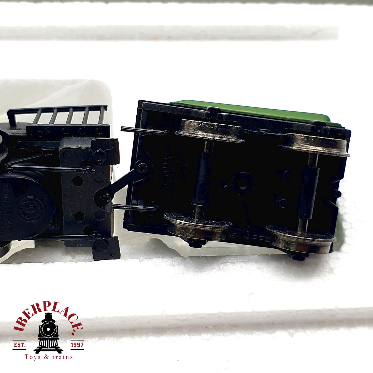 ♻️ Bachmann 00628 Set inicio tren de vapor DeWitt Clinton con vagones Escala H0 1:87