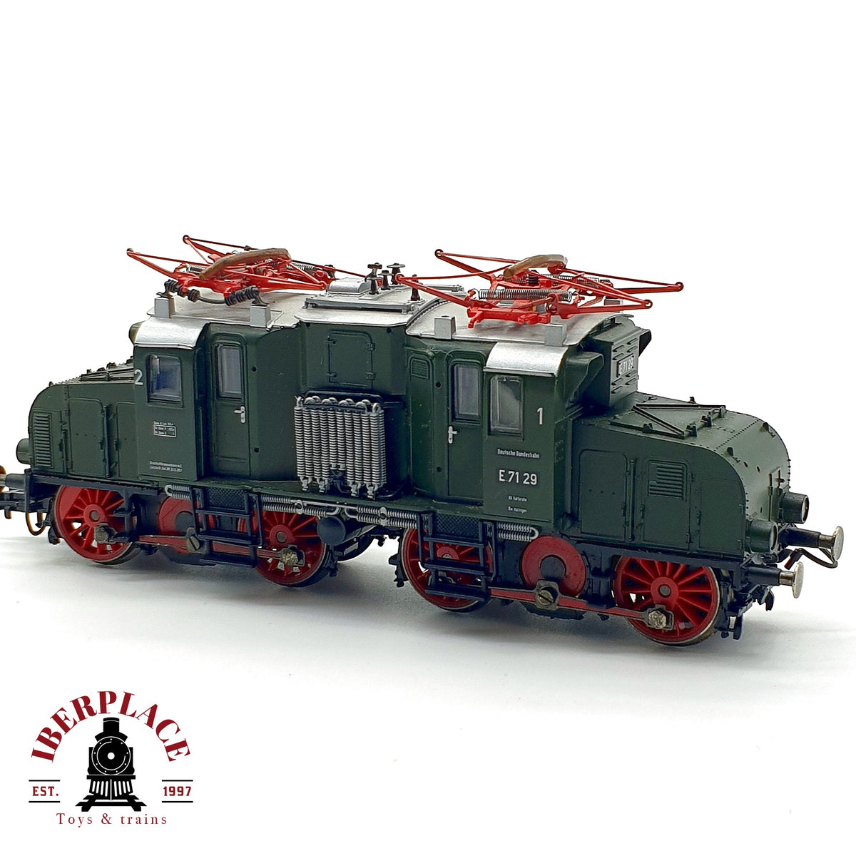 ♻️✨ Roco Locomotora Eléctrica E 71 29 DB Ep II DC Escala H0 1:87