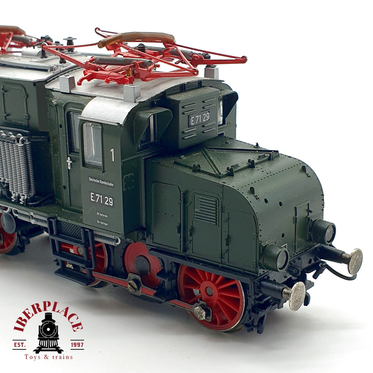 ♻️✨ Roco Locomotora Eléctrica E 71 29 DB Ep II DC Escala H0 1:87