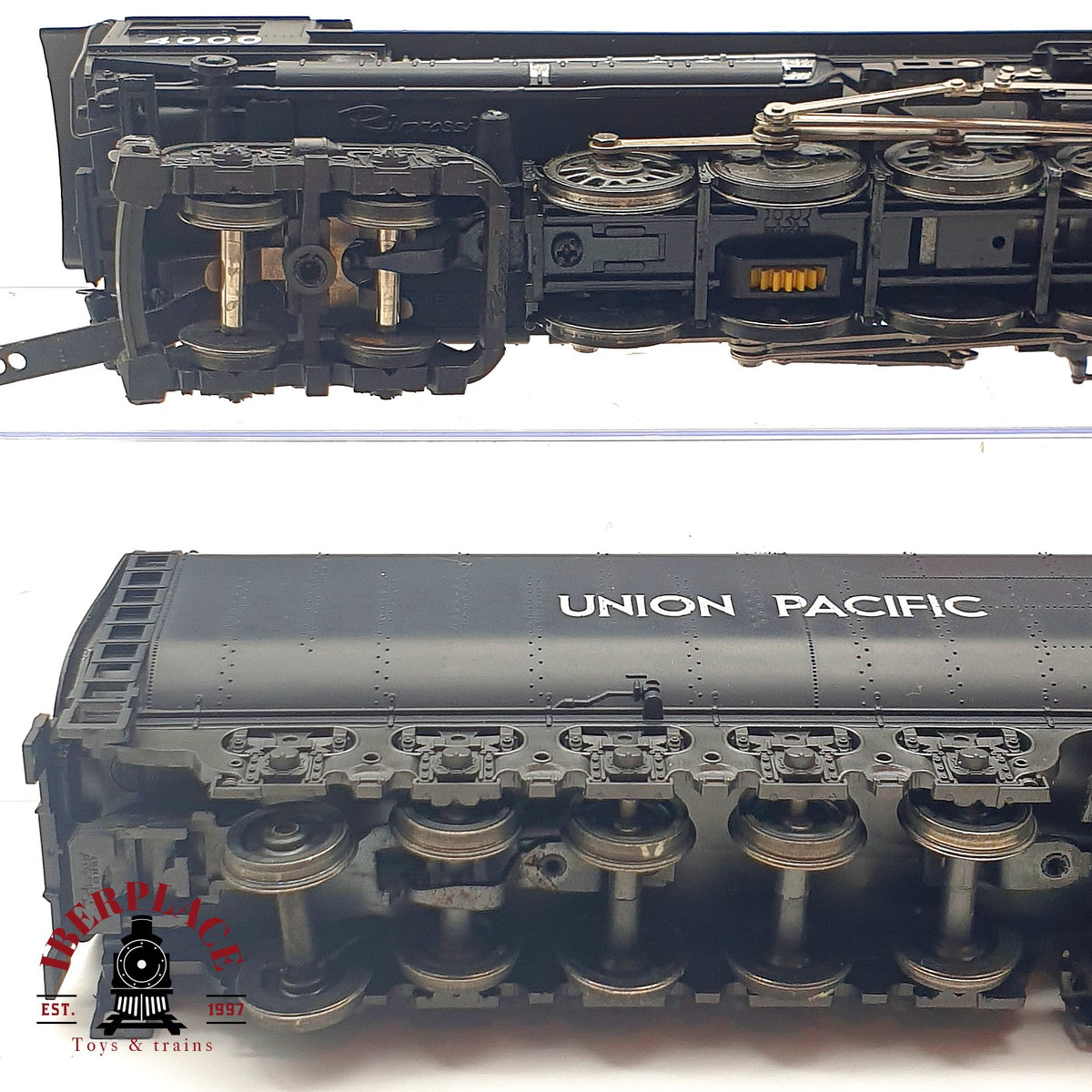 ♻️✨ Rivarossi 5412 H0 Locomotora Vapor Big Boy 4000 Union Pacific UP Escala H0 1:87
