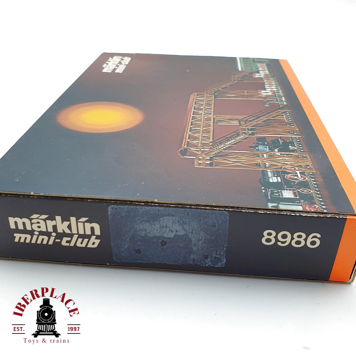 ♻️✨ Marklin 8986 conjunto pasarela peatonal paso a nivel escala Z 1:220