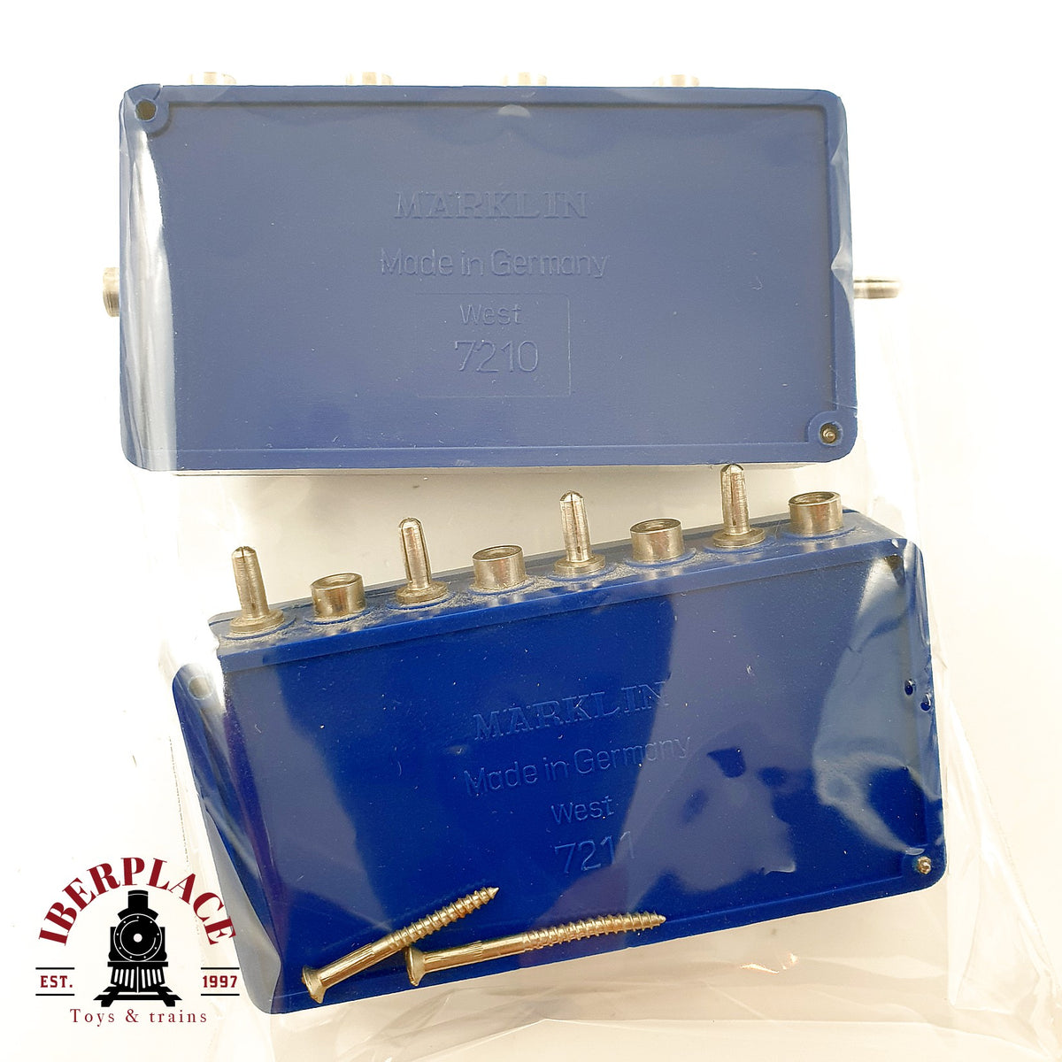 ♻️🚂 Märklin 7210 7211 2x Cuadro de mandos para tramos aislados e iluminación Escala H0 1:87