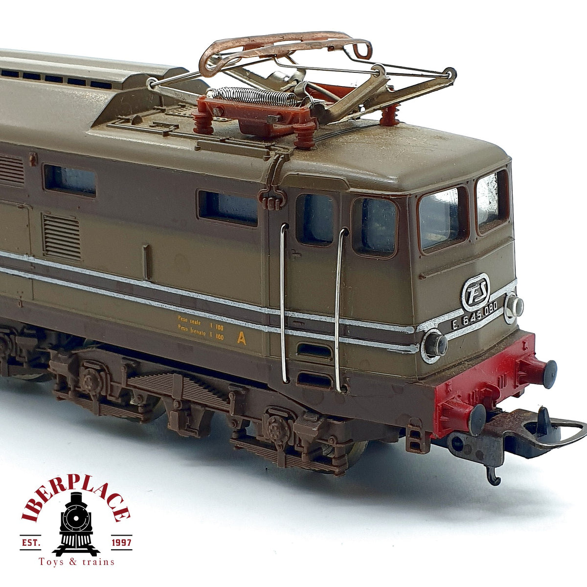 ♻️ 🚂 Locomotora Eléctrica E636 Articulada FS Italia Ep III-IV Escala H0 1:87