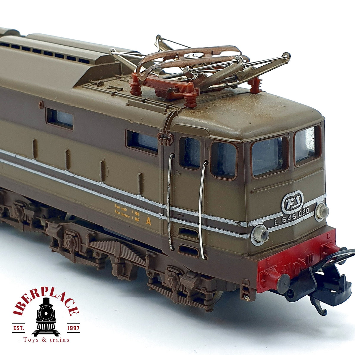 ♻️ 🚂 Locomotora Eléctrica E636 Articulada FS Italia Ep III-IV Escala H0 1:87