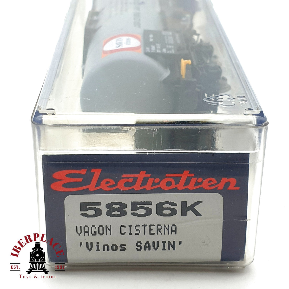 ♻️ ✨ Electrotren 5856K Vagón cisterna Vinos SAVIN RENFE Ep IV Escala H0 1:87