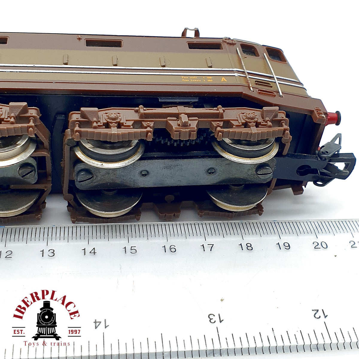 ♻️ 🚂 Locomotora Eléctrica E636 Articulada FS Italia Ep III-IV Escala H0 1:87