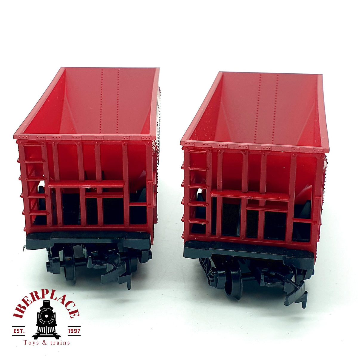 ♻️🚂 Mehano Set 2 vagones tolva Hopper Canadian National CN Escala H0 1:87